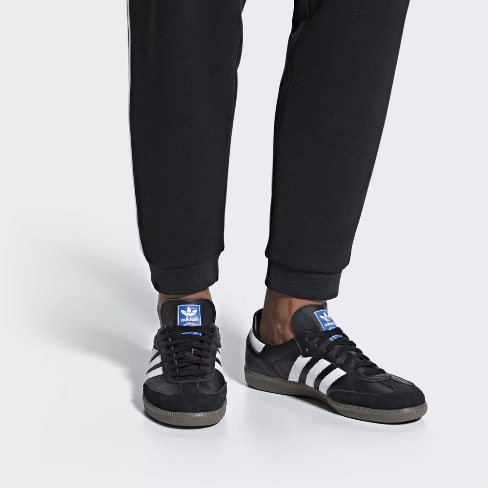 Adidas Samba OG Tenis Negros Para Hombre (MX-69468)